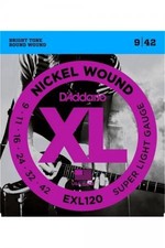 D'ADDARIO ELETTRICA EXL 120 09