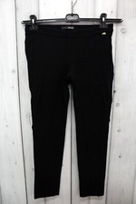 Jeans LIU-JO Donna Taglia 42 A Corpo Nero Pants Pantalone Woman Con Cintura Logo