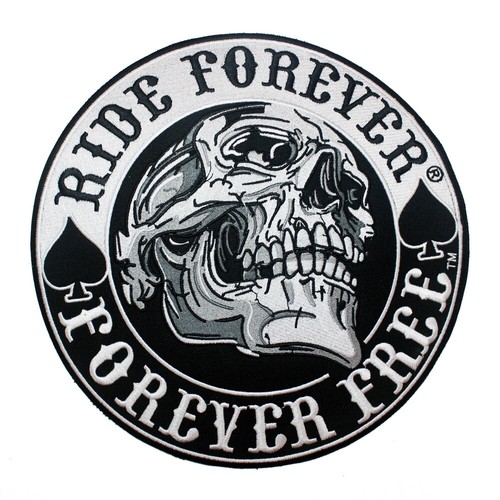 Toppa grande teschio patch - toppa,