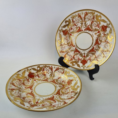Antica coppia piatti xix - piatti,