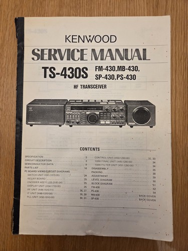 Kenwood 430s manuale di - ts-430s,