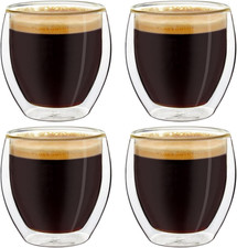 Set 4 Tazze Da Cafè Espresso