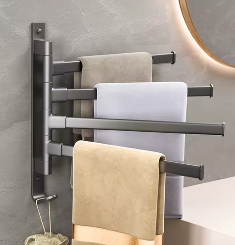 Portasciugamani bagno girevole - portasciugamani,