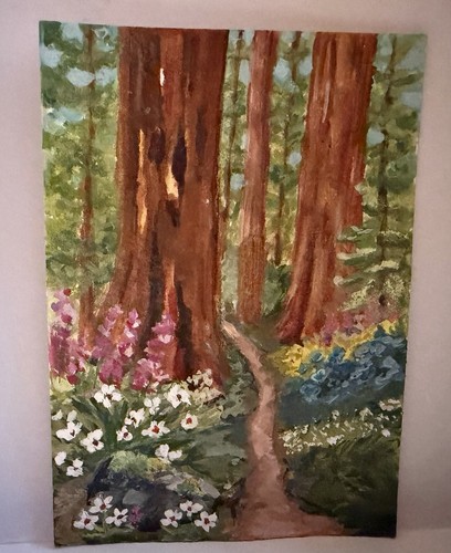 Aceo originale guazzo - originale,