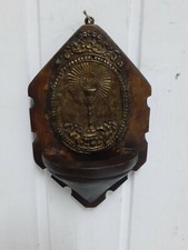 Antica Acquasantiera In Legno