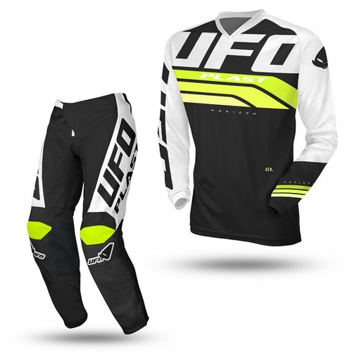 Kit ufo motocross - horizon, nero