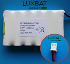 BENTEL BW64 GP150AAM6BMX 7,2V 1,5Ah Batteria al Ni-Mh per centrale BENTEL BW64