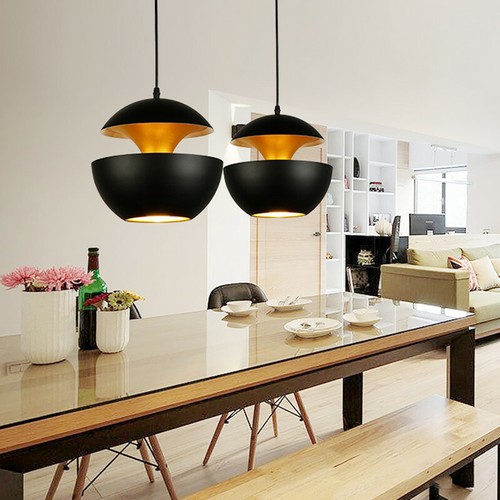 Lampada sospensione nera - lampada, a