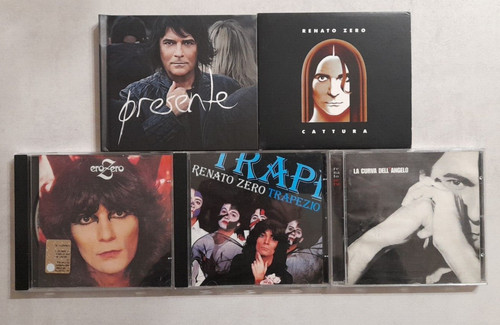 Renato zero lotto 5 cd - renato,