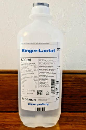 Soluzione lattata ringer - soluzione, di