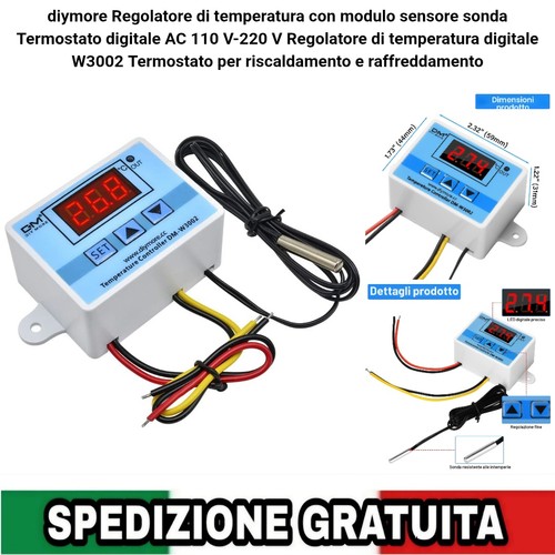 Regolatore temperatura - regolatore,