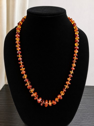 Collana vintage ambra - collana,