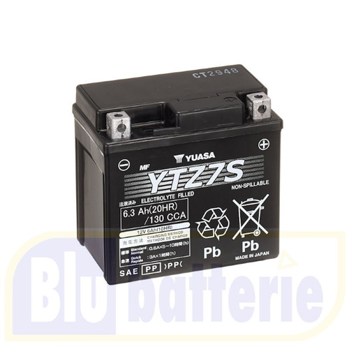 Yuasa ytz7s batteria moto - batteria, agm