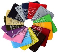 1-5pz Bandana 100 Cotone