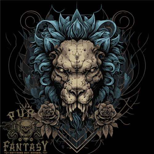 Devil lion skull fantasy demon - lion,