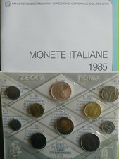 MONETE E BANCONOTE ITALIA 1985