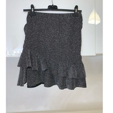 GONNA DONNA LUREX GLITTER ARGENTO BALZE ELASTICA TG UNICA