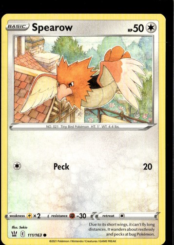 Lotto carte pokemon spearow - 4,