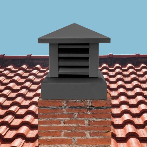 Tappo camino 10x10 - , pollici