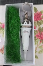 SHARON CORNO VIRGOLETTE PORCELLANA DIPINTA A MANO (18 CM)