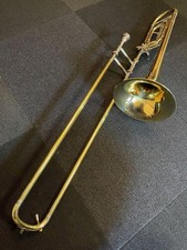 Trombone Bach 42B GL Stradivarius oro con custodia, boccaglio S/N 19**** usato