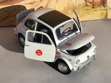 Diecast metal model 1:18 WELLY-NEX COCA COLA's NUOVA 500 anno 1969 mint in box.