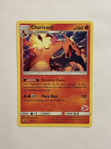Charizard con timbro - #3/70, (con