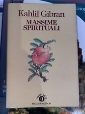 GIBRAN, MASSIME SPIRITUALI, OSCAR MONDADORI. 1994