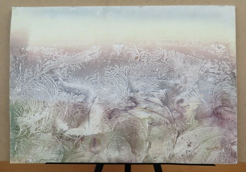 Quadro astratto dipinto - astratto,