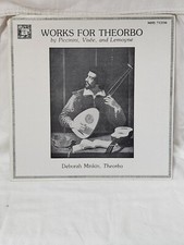 Deborah Minkin, Theorbo Works For Theorbo by Piccinini, Visee, Lemoyne MHS 7131M