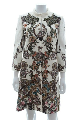 Cappotto jacquard impreziosito