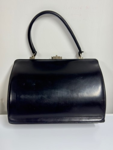 Borsa donna vera pelle nera - donna,