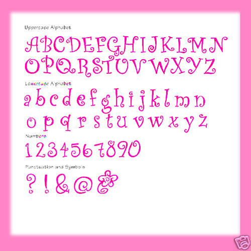 Sizzlits curlz alphabet - alphabet, 35