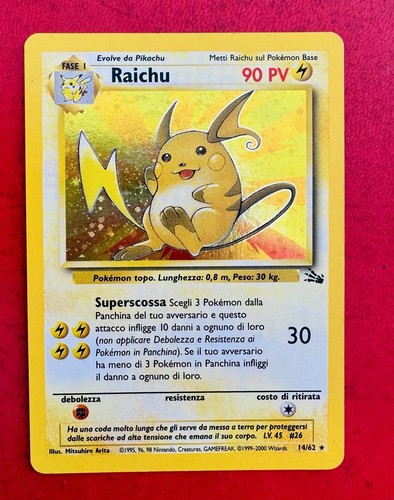 Lotto carte pokemon raichu - ,