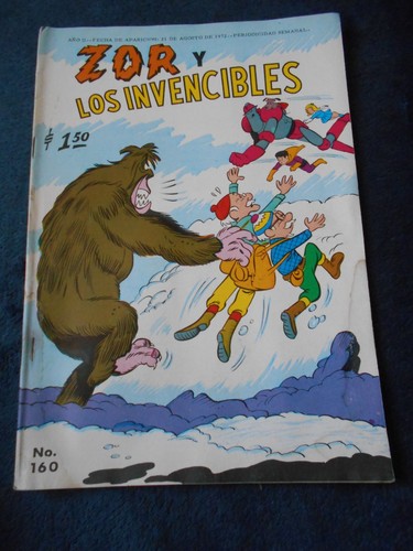 Zor los invencibles fumetto - zor,