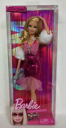 Barbie fashionistas glam - barbie,