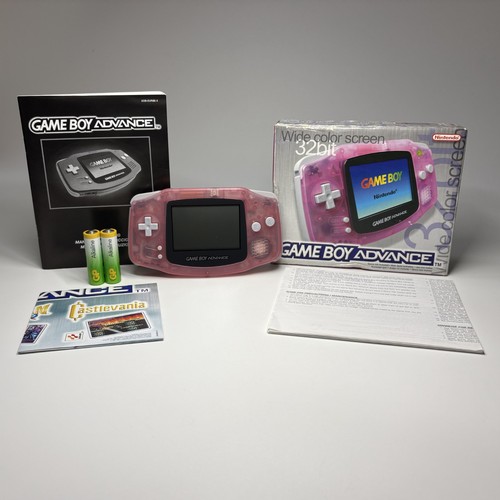 Console game boy advance clear - advance,