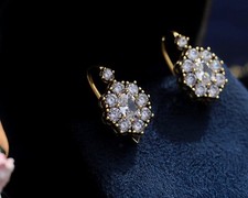 Orecchini a Monachella Dorato