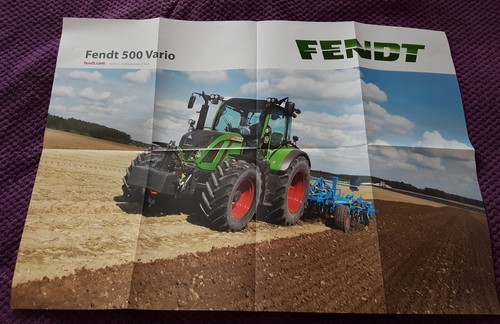 Poster trattore fendt 500 - poster,