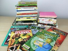 Lotto 35 LIBRI Fumetti Manga TITOLI VARI DYLAN DOG Alan Ford ONE PIECE Tex DAGO