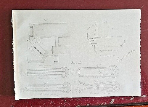 Disegno epoca scolastico - disegno, d'epoca