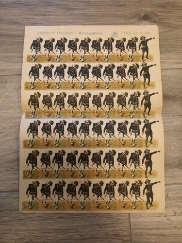 Foglio soldatini in - 44,