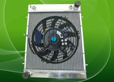 Aluminum radiator fan - aluminum, for