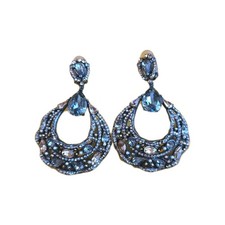 ORECCHINI LAMPADARIO GOCCIA CRISTALLO ART DECO VINTAGE SERA JOSE & MARIA BARRERA