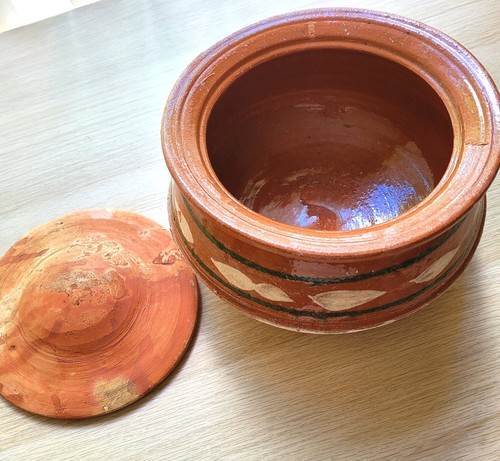 Pentola argilla con - argilla,
