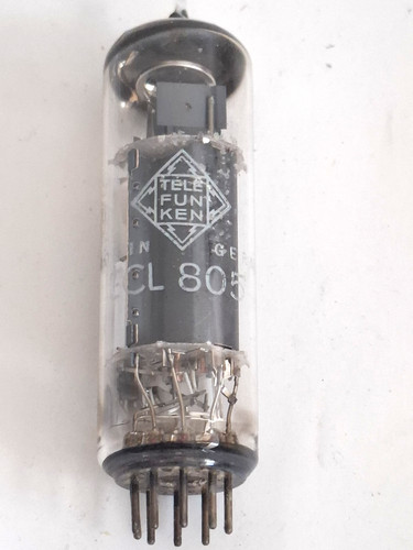 Telefunken ecl805 tube tubo - telefunken, tube/tubo