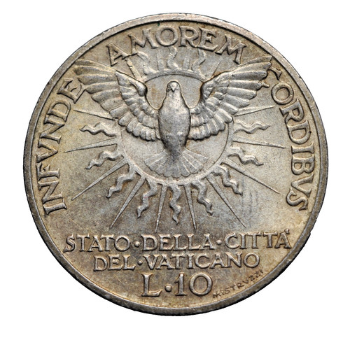 Lire 1939 sede vacante - lire,
