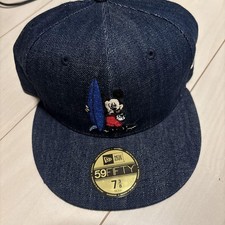 NEW ERA MICKEY MOUSE DISNEY DENIM SURF HAT 7 3/8
