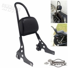 Schienale Sissy Bar Posteriore con Pad per Harley Sportster 1200 883 Iron 883 2004-2021