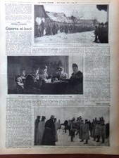 Pagine del 1915 WW1 Comando Austriaco Carlo Francesco Baci Scozzesi Marinai